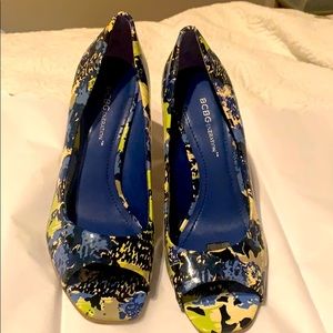 BCBGeneration open toe heels